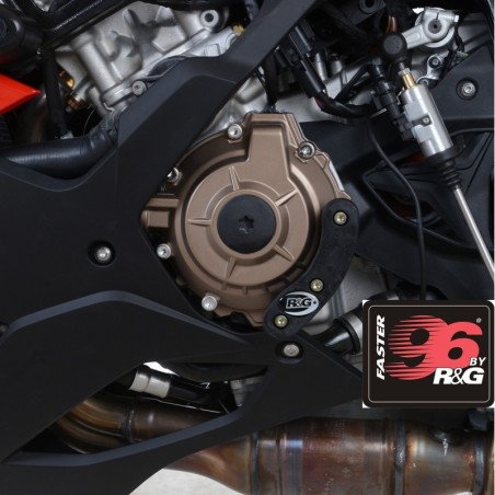 Slider Carbonio carter motore lato sinistro