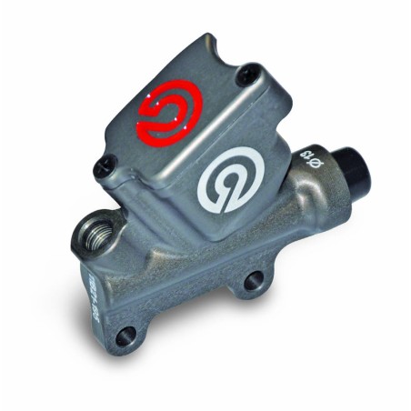 Pompa Posteriore PS 13 CNC con serbatoio inc. (rettangolare) Brembo Racing - 1