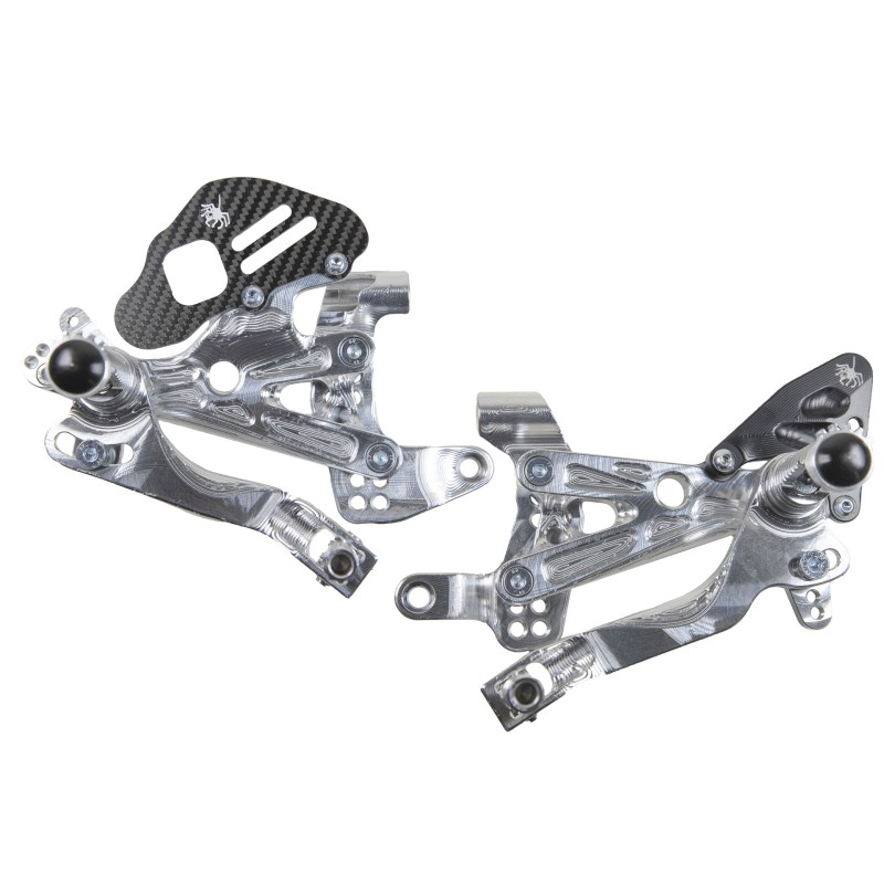 Coppia di Pedane Ducati Panigale V4R SBK Factory