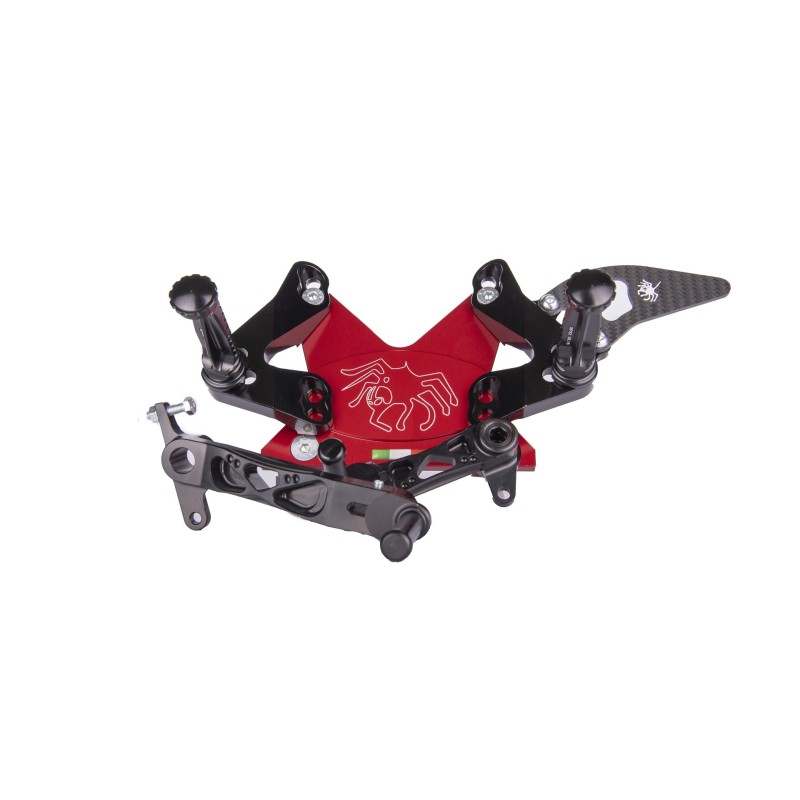 Coppia di Pedane Ducati Streetfighter 848-1098