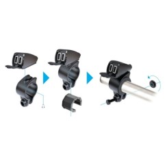 Doppia Presa USB Treck da Manubrio Lampa - 8