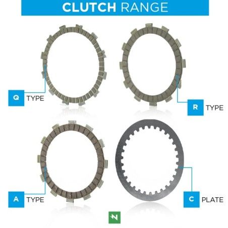 Set completo dischi frizione Performance, Newfren F2879SR Newfren - 1
