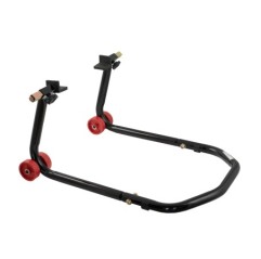 Cavalletto Posteriore Regolabile 4 ruote nero