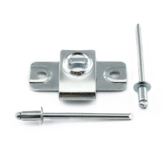 Fermaglio, Ricettacolo,  per Sgancio Rapido Carena con rivetti 6 mm, Pro Bolt Pro Bolt - 1