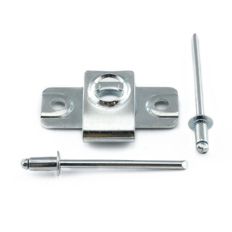 Fermaglio, Ricettacolo,  per Sgancio Rapido Carena con rivetti 6 mm, Pro Bolt Pro Bolt - 1