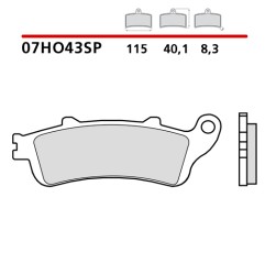 Pastiglie Freno SP 07HO43SP HONDA, Brembo Brembo - 1