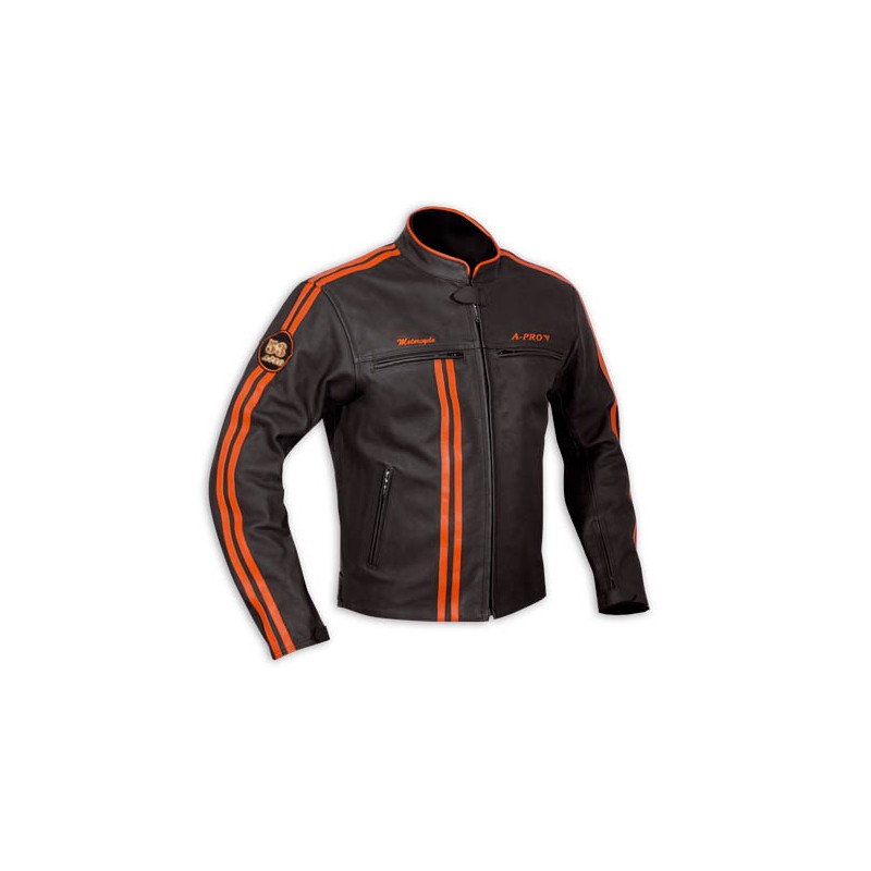 Giacca in Pelle Bandidos, A-Pro A-pro - 2 Giacca in Pelle Bandidos, A-Pro A-pro - 2