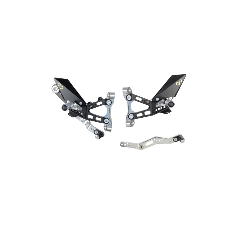 Lightech Pedane Regolabili W-Model per BMW S1000RR Lightech - 1 Lightech Pedane Regolabili W-Model per BMW S1000RR Lightech - 1