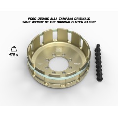 Campana Frizione in ergal 12 Denti per Ducati, KBike KBike - 7