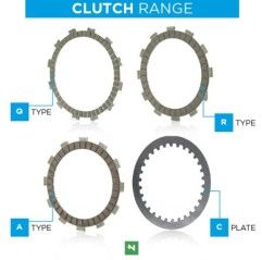 Set completo dischi frizione per ducati OE-STANDARD LINE, Newfren F1545 OE AC Newfren - 1