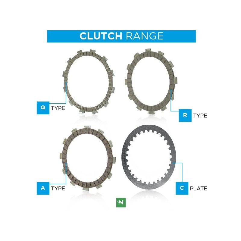 Set completo dischi frizione per ducati OE-STANDARD LINE, Newfren F1545 OE AC Newfren - 1 Set completo dischi frizione per ducati OE-STANDARD LINE, Newfren F1545 OE AC Newfren - 1