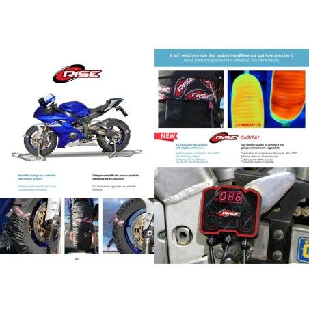 Termocoperte Rise tradizionali PitBike-MiniGp 12" IRC Components - 1
