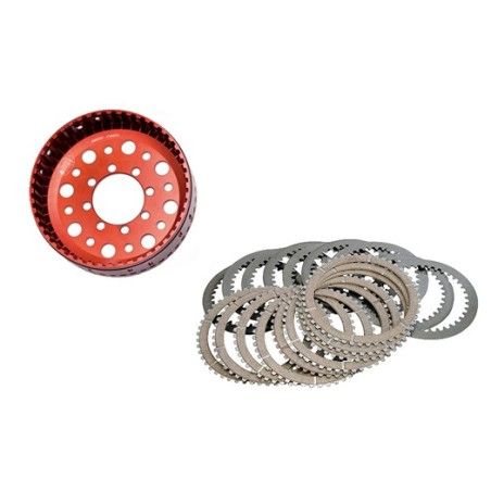Kit Campana + dischi a secco 48 denti per frizioni STM Ducati STM - 1