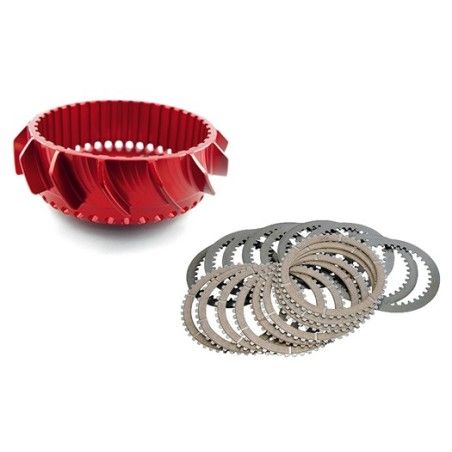 Kit Campana + dischi a secco 40 denti per frizione STM "EVO-GP" Ducati STM - 1